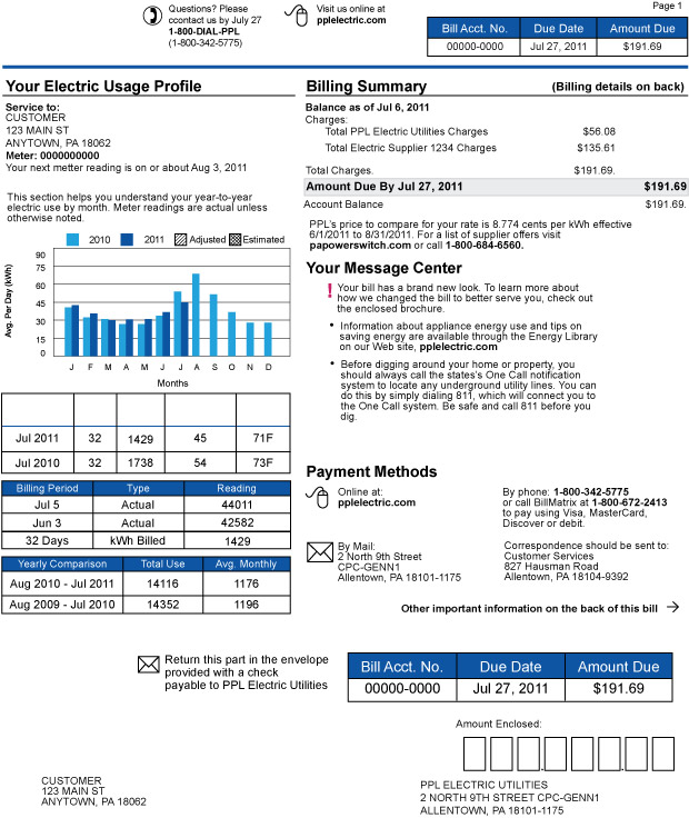 How to Read & Pay Your Electricity Bill | Green Mountain Energy